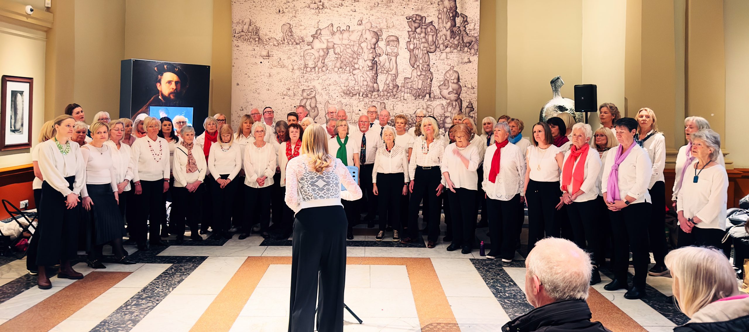 Take Note Community Choir performing